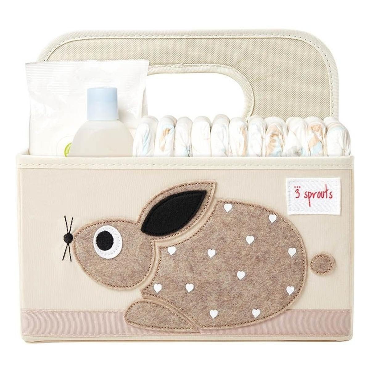 3 Sprouts Windeltasche Windelaufbewahrungsbox praktische & dekorative Aufbewahrungbox