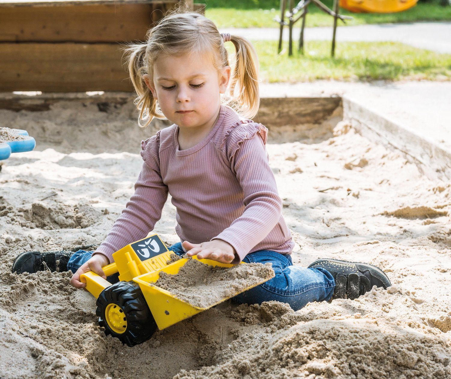 dantoy Spielzeug-Bagger Handbagger Hand-Schaufel Baggerschaufel, Sandspielzeug Kinderspielzeug