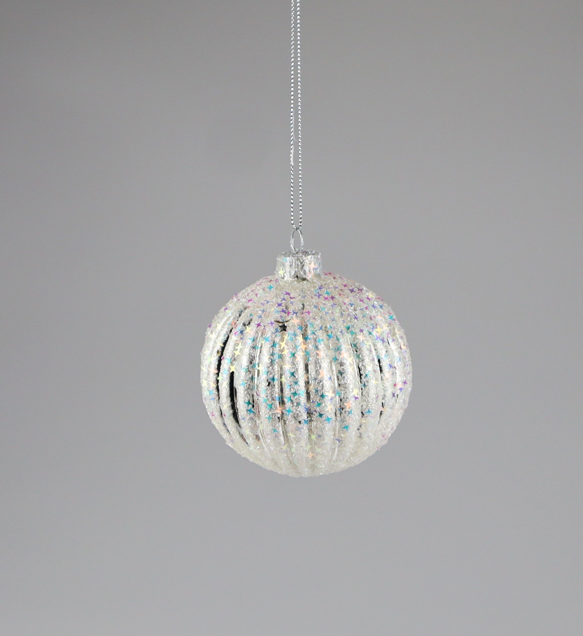 AM Design Weihnachtsbaumkugel aus Glas, Ø: 8 cm, 6er Set
