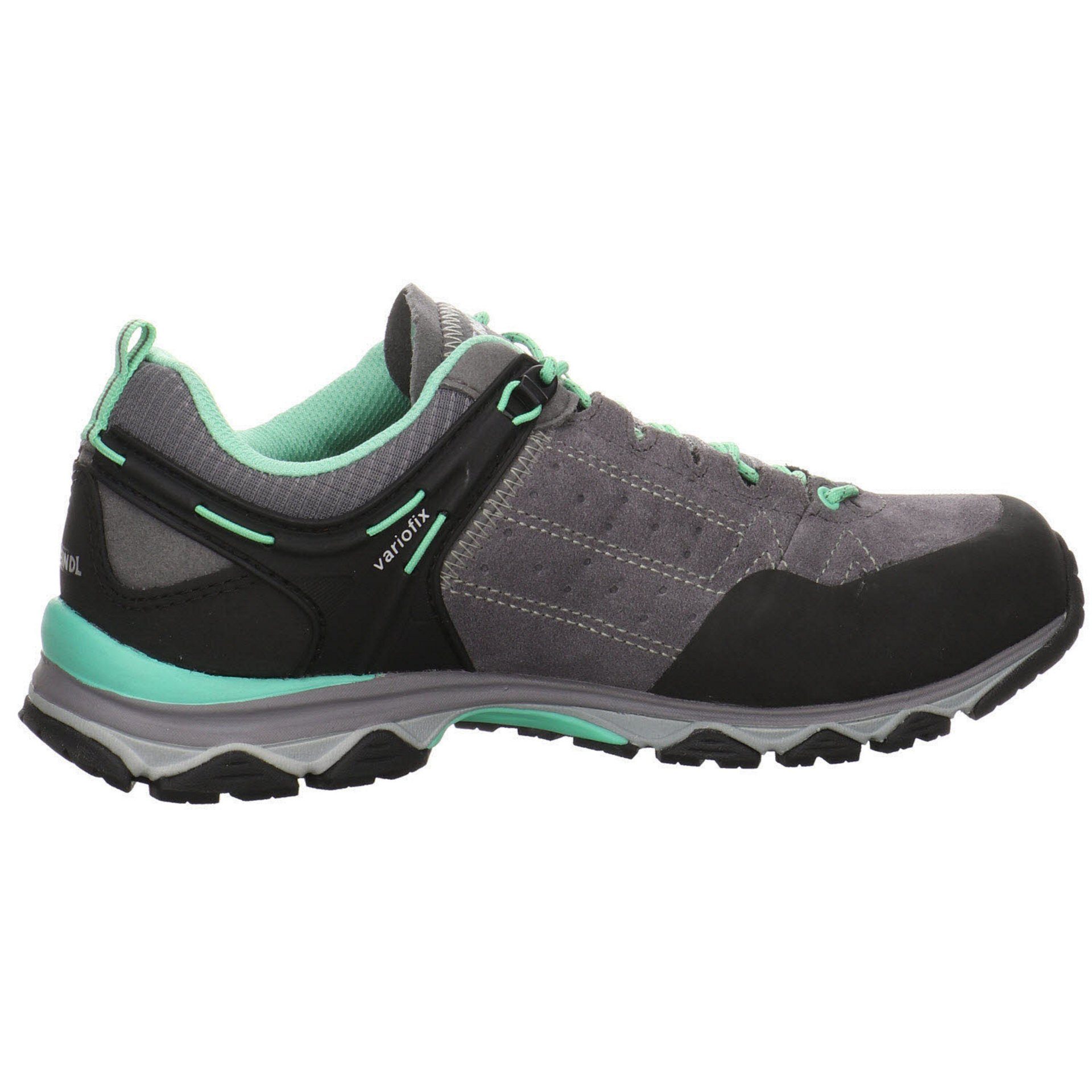 grau sonst Meindl Schnürhalbschuhe Outdoorschuh GTX Damen Leder-/Textilkombination Kombi Schnürschuh Ontario