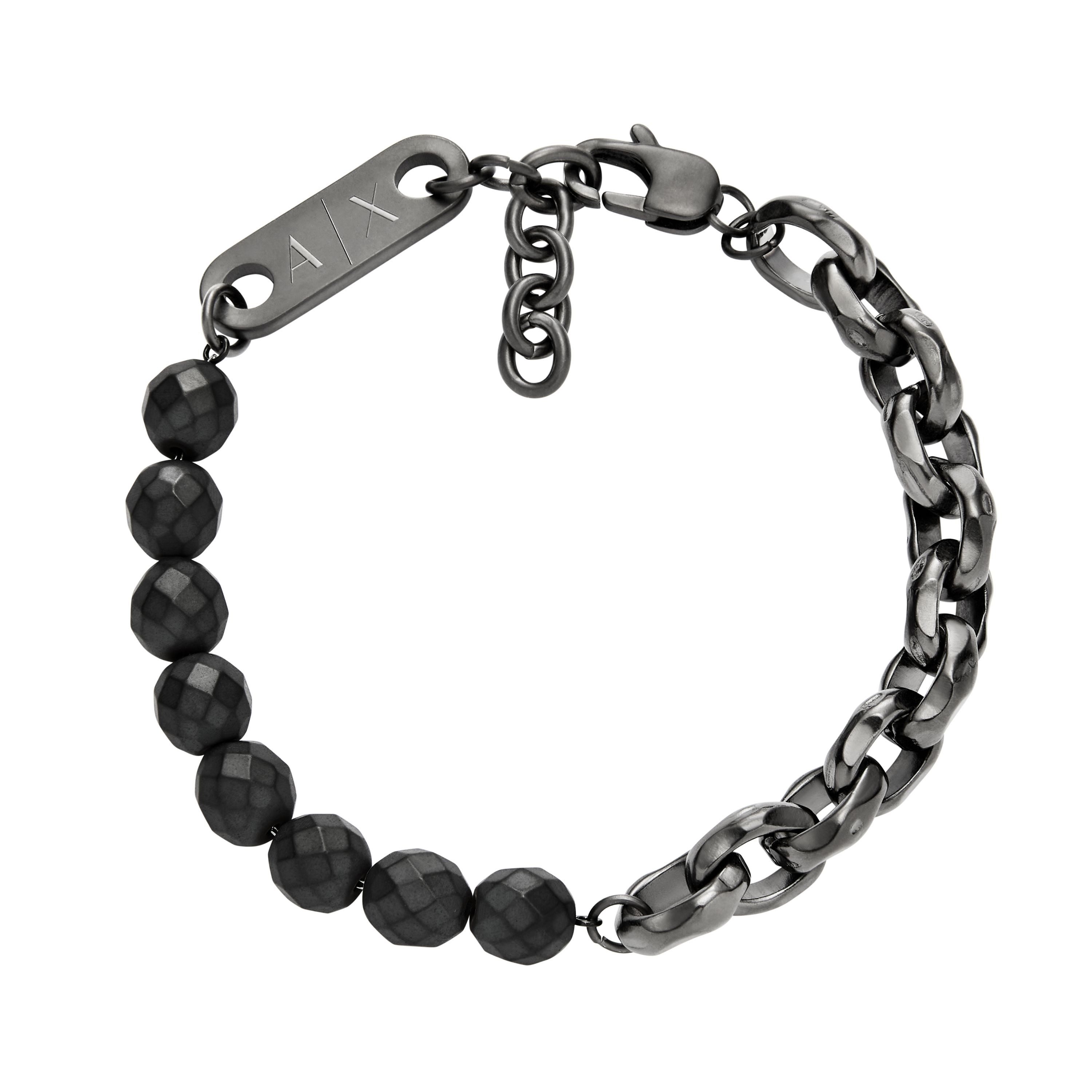 ARMANI EXCHANGE Armband Schmuck Geschenk Edelstahl, mit Hämatit günstig online kaufen