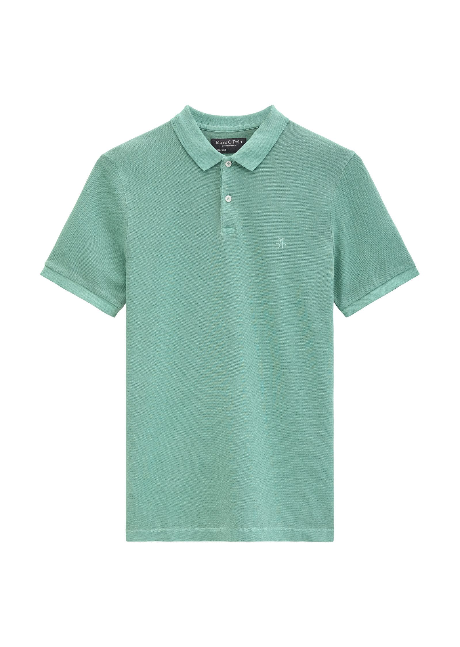 Poloshirt aus Organic Cotton-Stretch