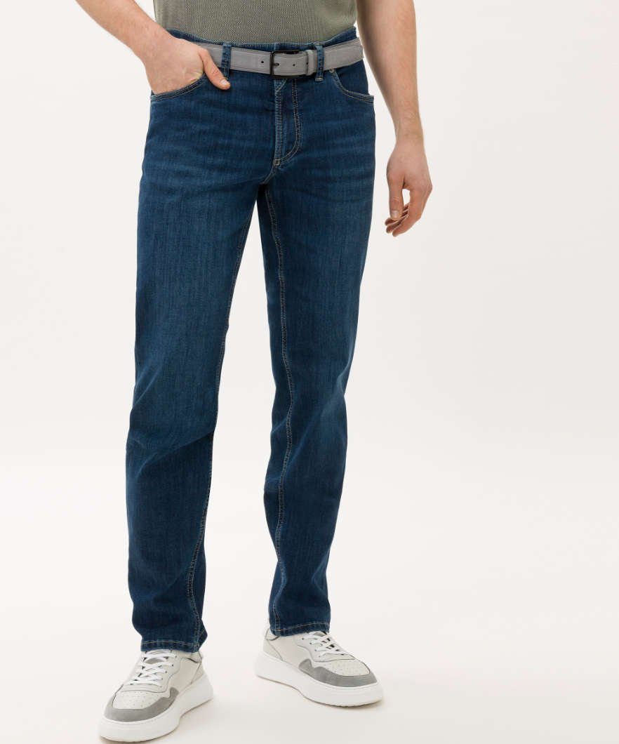 EUREX by BRAX 5-Pocket-Jeans Style LUKE dunkelblau