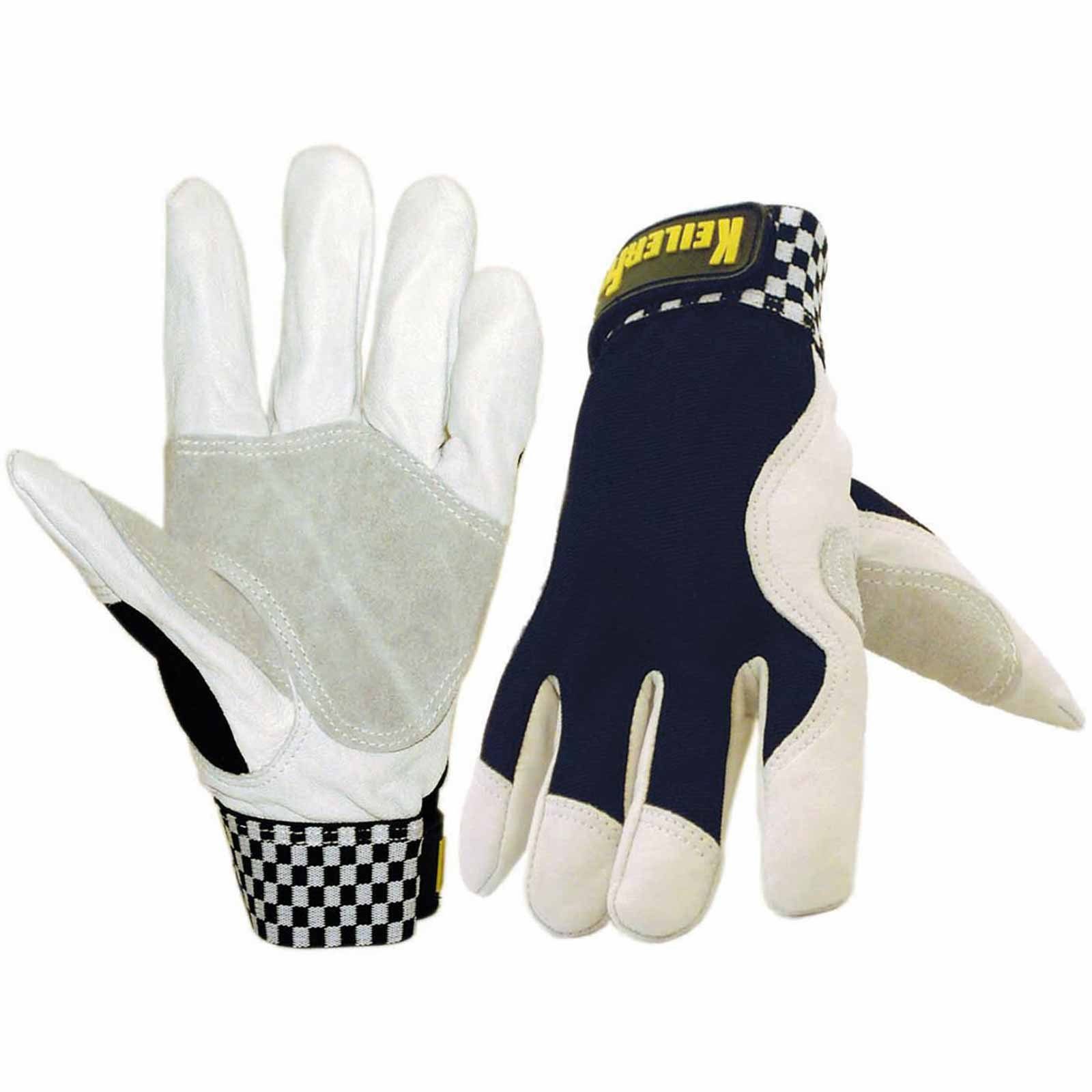 Leder-Arbeitshandschuhe Fit, Ziegennappaleder, Forsthandschuh Handschuh