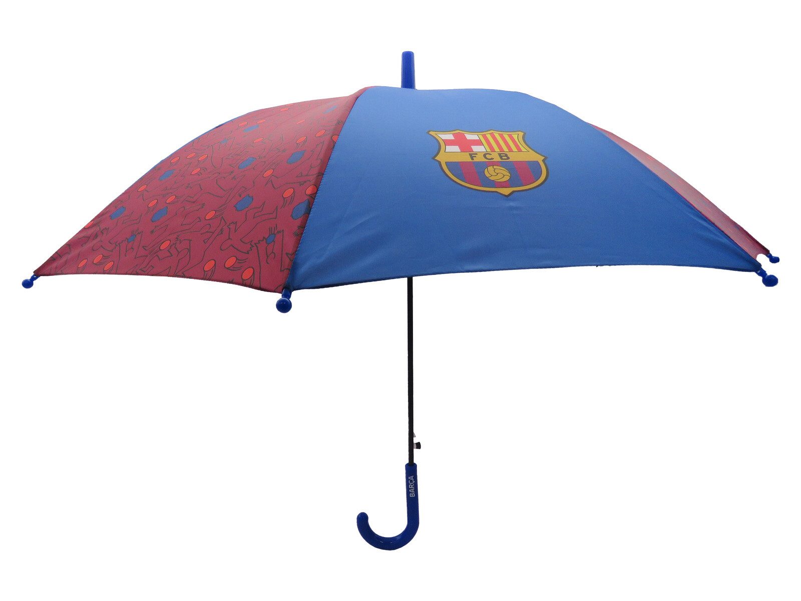 FC Barcelona Stockregenschirm 88x88x68 cm Stockschirm für Kinder