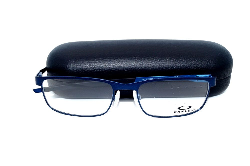 Oakley Brillengestell OAKLEY Brillenfassung Brillengestell Eyeglasses Frame OX 3222 03 Steel