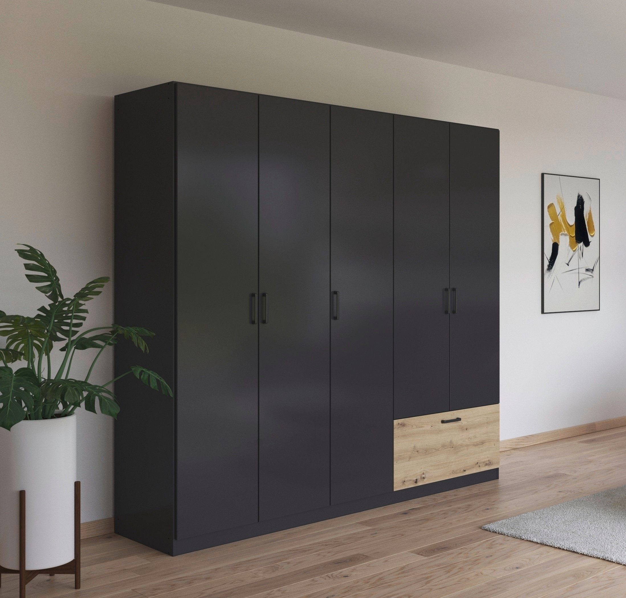 rauch Drehtürenschrank "Kleiderschrank Schrank Garderobe Wäscheschrank BARI günstig online kaufen