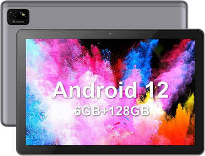 CWOWDEFU Mit 6 GB RAM Tablet (10", 128 GB, Android 12.0, mit Octa Core 2,4 G / 5 G WiFi Tabletas 6000 mAh Schnellladung, GPS)