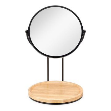 Navaris Kosmetikspiegel Kosmetikspiegel Schminkspiegel - doppelseitiger Spiegel 360° (1-St)