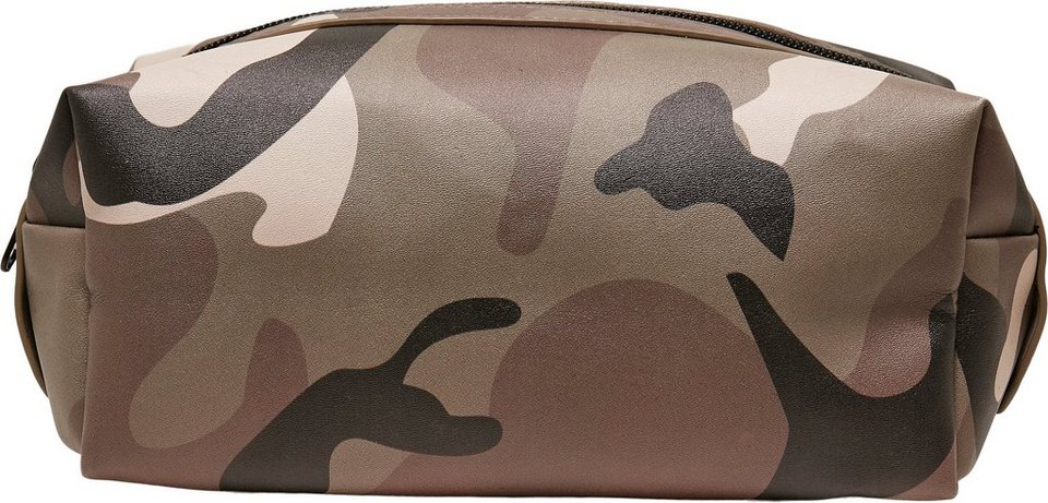 URBAN CLASSICS Handtasche Accessoires Synthetic Leather Camo Cosmetic Pouch  (1-tlg)