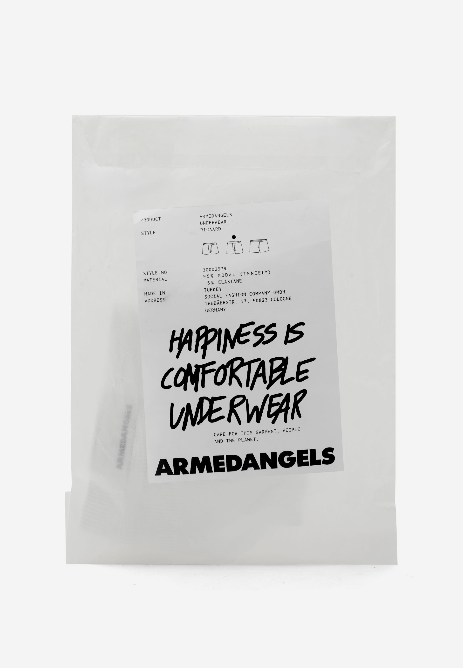 Armedangels Boxer RICAARD Boxer aus TENCEL™ Modal Mix (1-St) Fitted