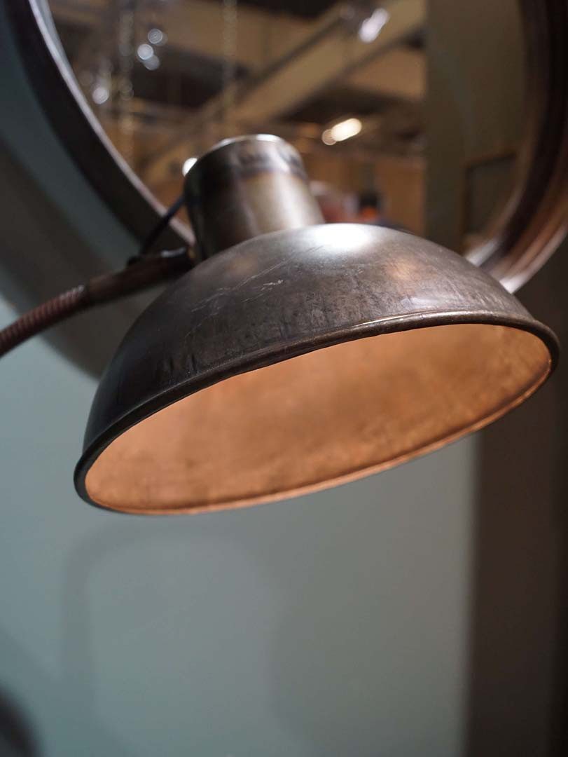 Trademark Living Lampenschirm Klassische Schreibtischlampe mit verstellbarem Arm - Vintage