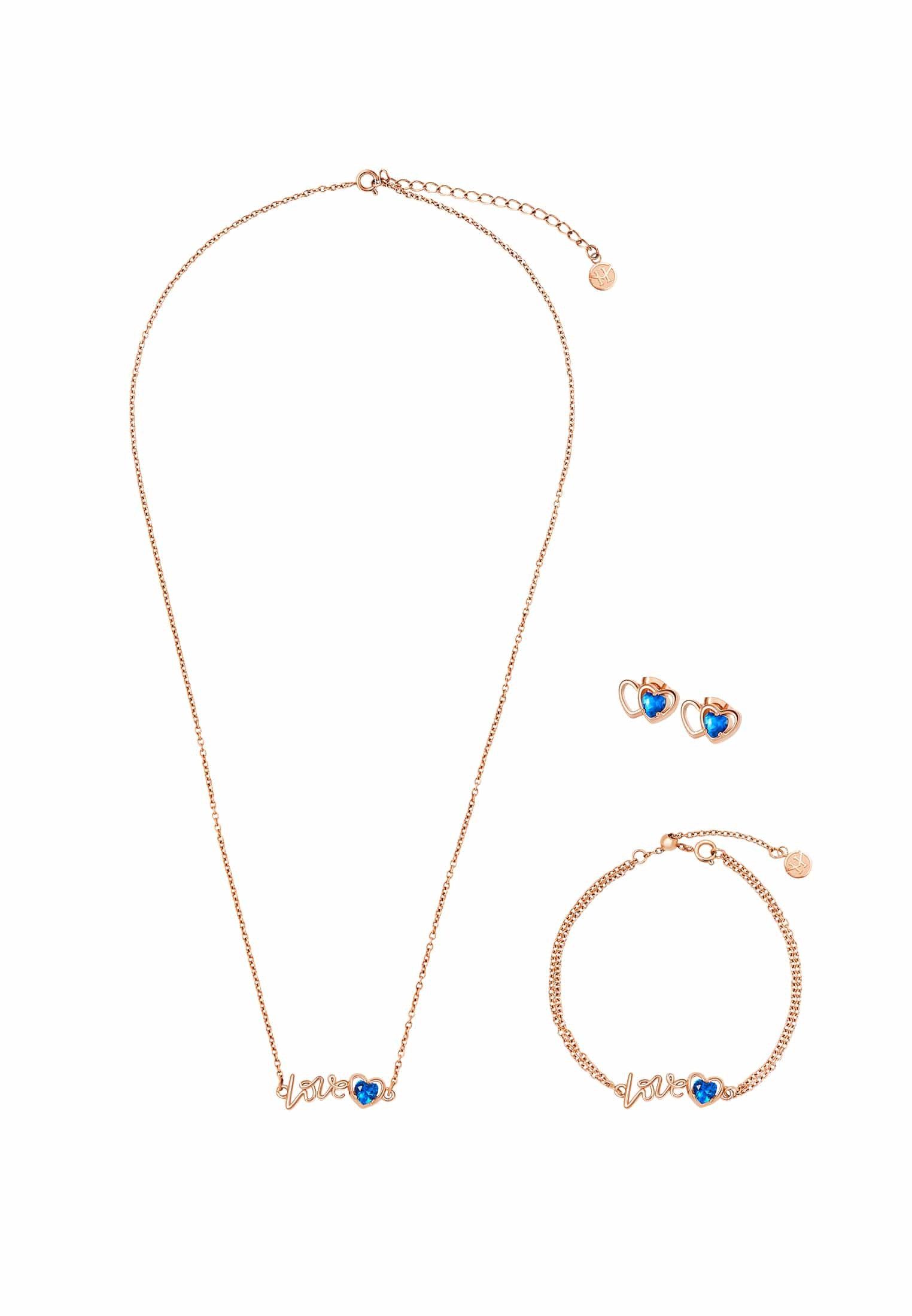 Victoria Hyde Schmuckset Victoria Hyde Set Love Heart Damen (Kein Set)