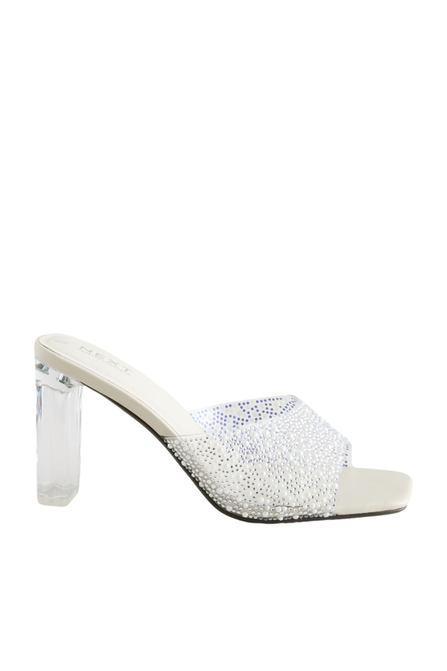 Next Forever Comfort® Eckige Blockabsatz-Pantoletten Sandalette günstig online kaufen