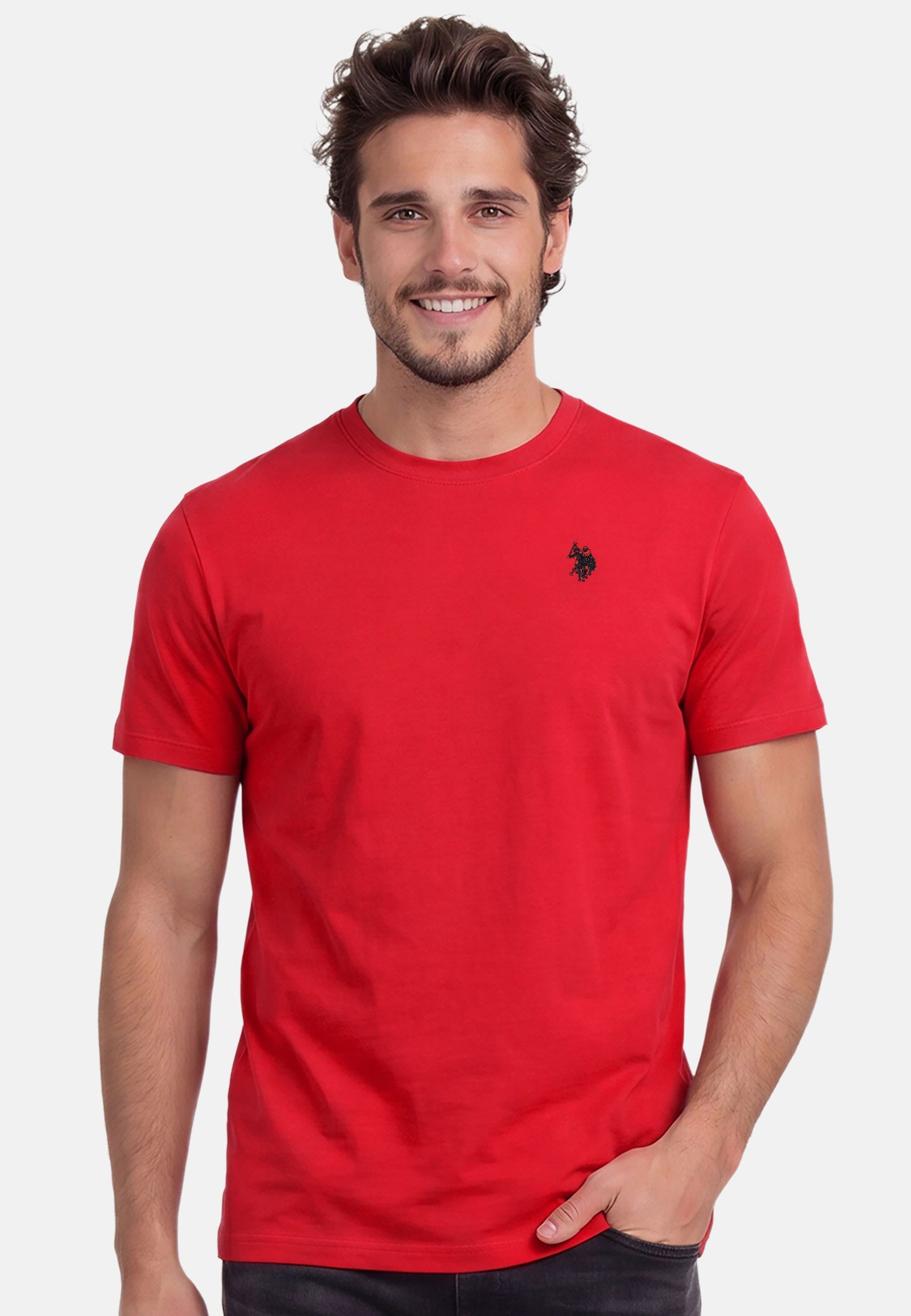 T-Shirt USNaash – Herren Basic Shirt aus 100 % Baumwolle