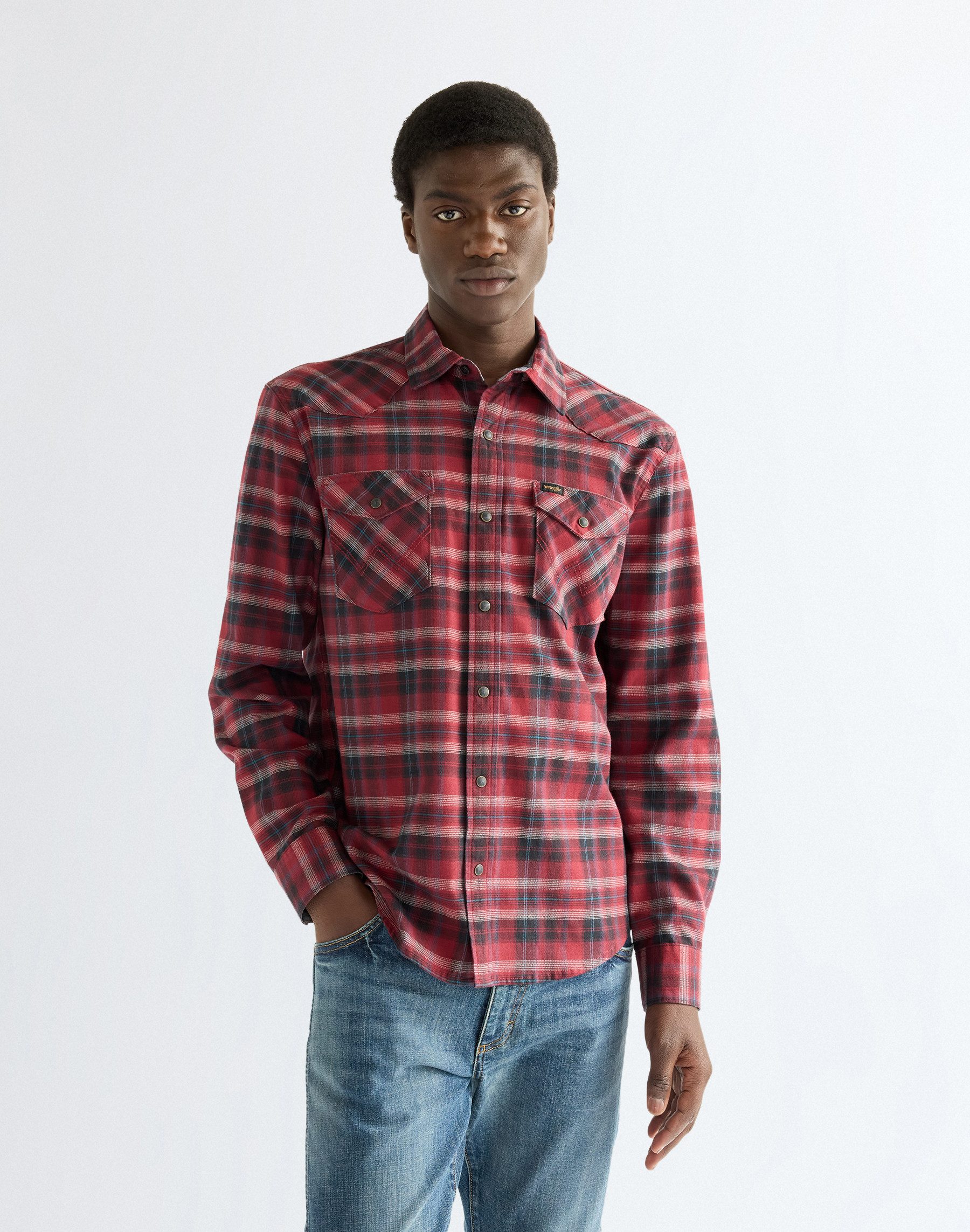 Wrangler Langarmhemd WESTERN SHIRT