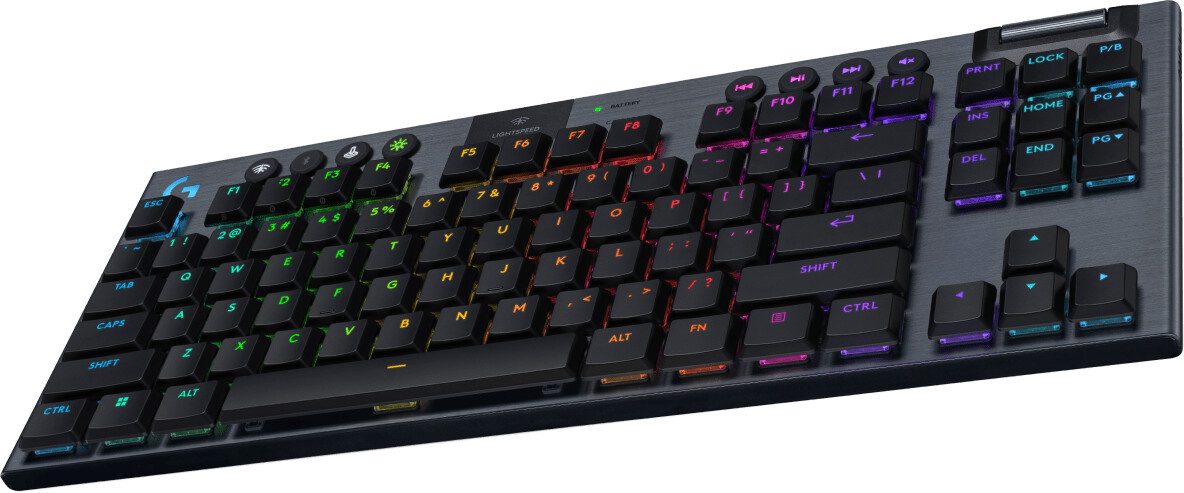 Logitech G G915 X LIGHTSPEED TKL Wireless Gaming Keyboard - BLACK - DEU Gaming-Tastatur