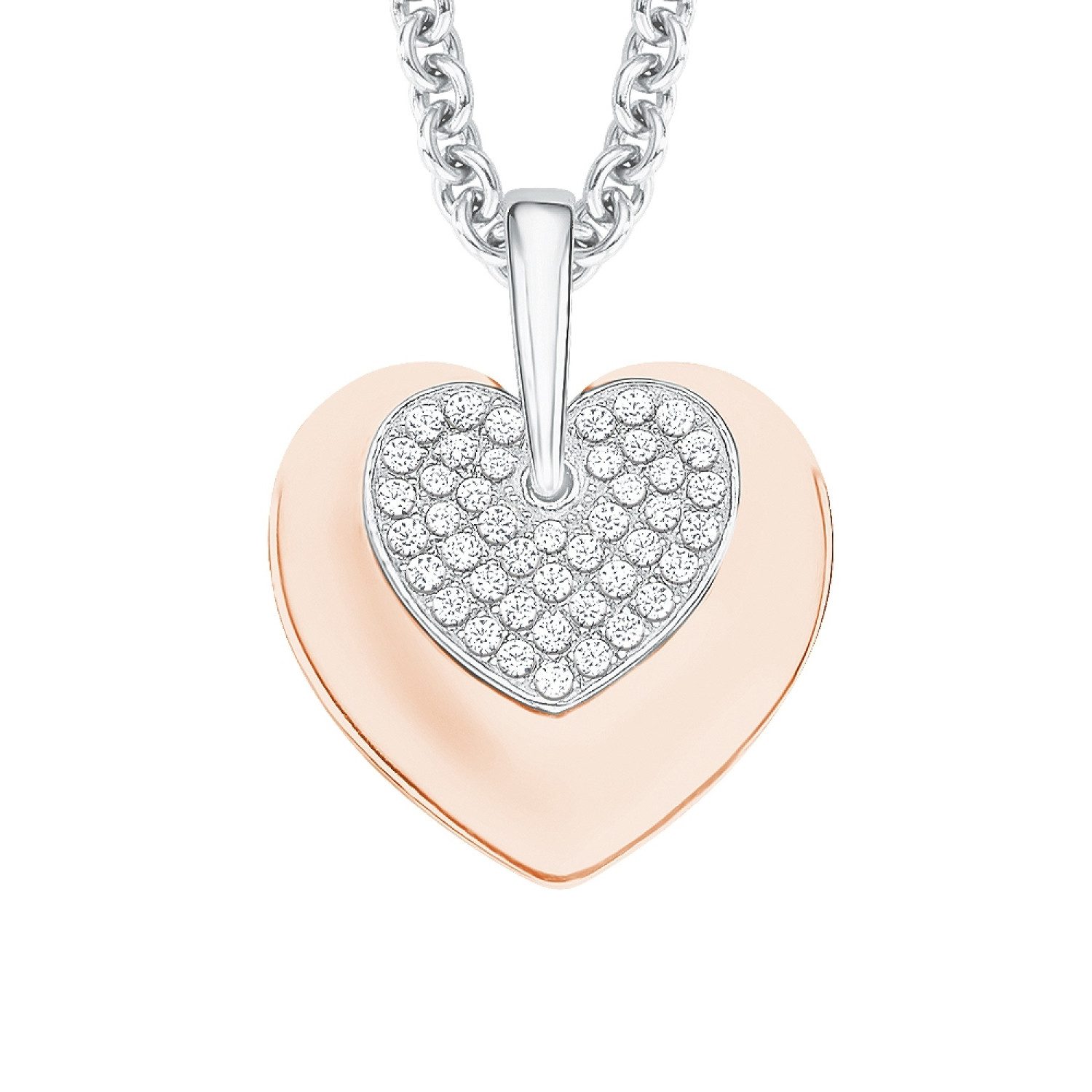 s.Oliver Silberkette für Damen, 925 Ste...