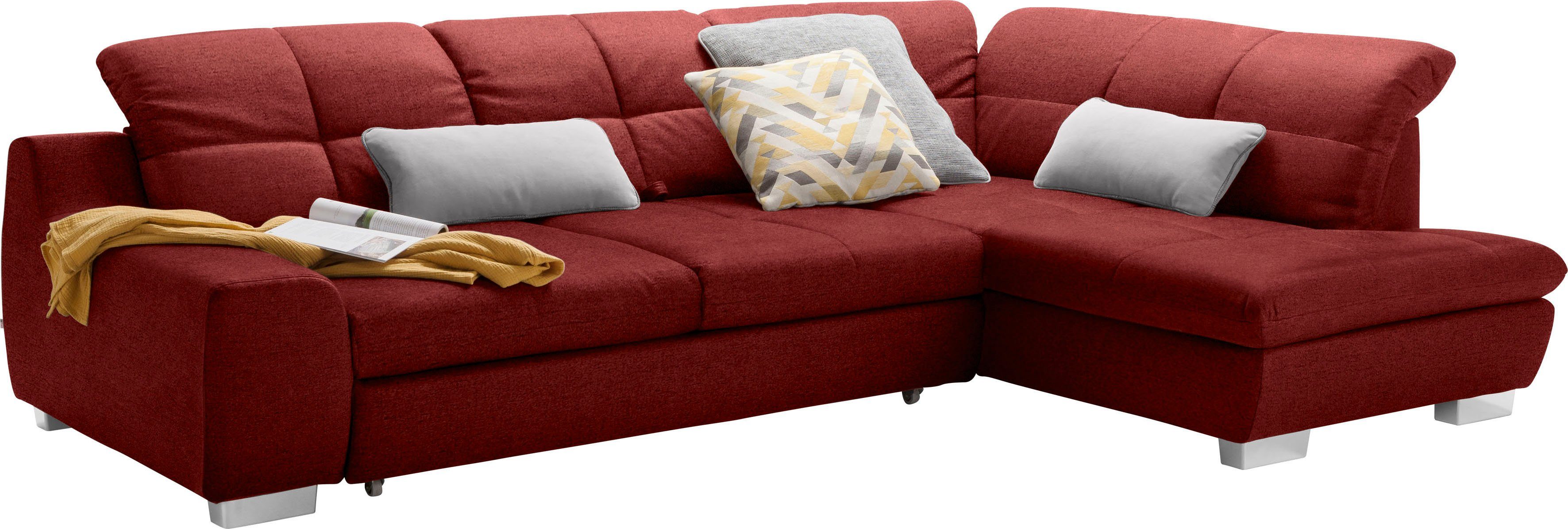set one by Musterring SO wahlweise Ecksofa mit Bettfunktion 1200