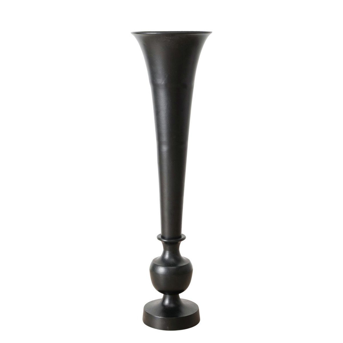 BOLTZE Dekovase Basuma Vase schwarz matt 148cm (1 Stück) (Vasen)
