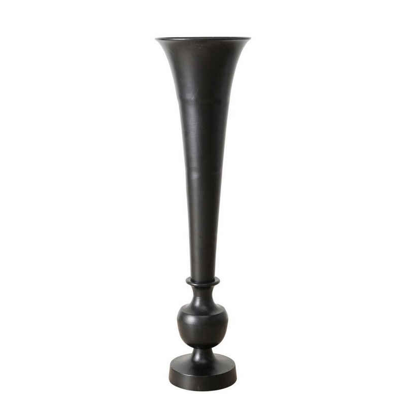 BOLTZE Dekovase Basuma Vase schwarz matt 148cm (1 Stück) (Vase)