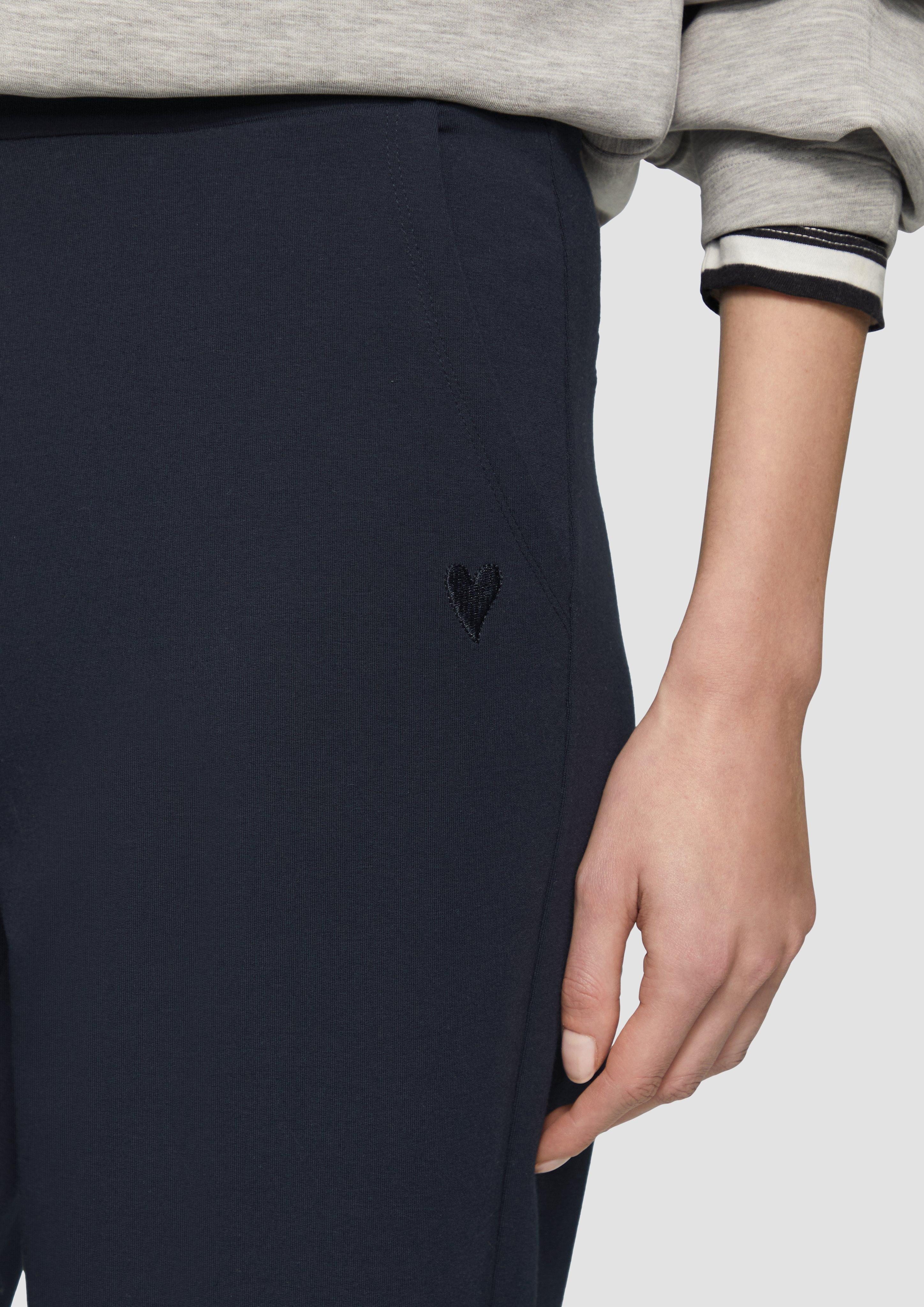 s.Oliver Stoffhose Weiche Jerseyhose im Relaxed günstig online kaufen