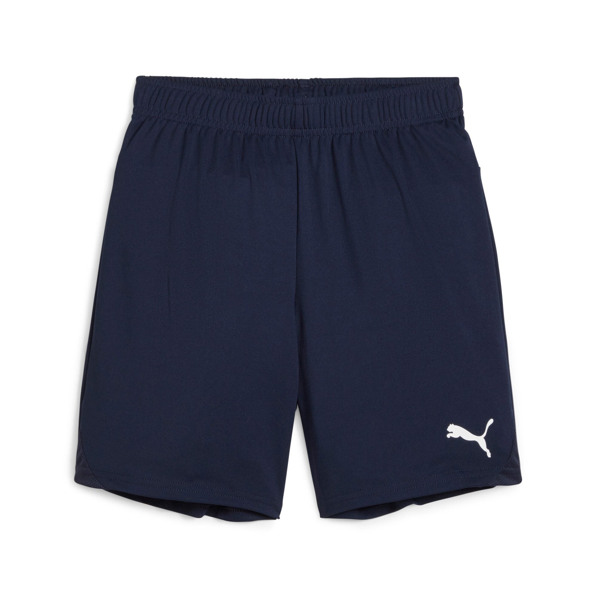 PUMA Trainingsshorts TEAMGOAL SHORTS JR aus leichtem Interlock-Material, kniefrei, sportlicher Stil