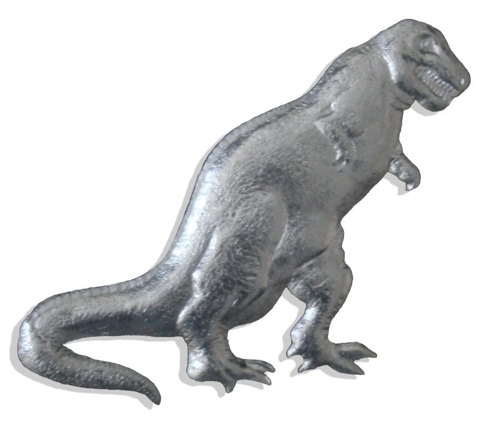 Kunze Tierfigur Dinosaurier 2er Set aus Dresdner Pappe