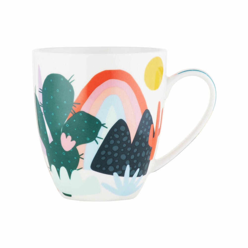 Maxwell & Williams Becher RJ Sunset Kaktus 510 ml, Porzellan