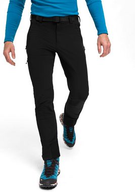 Maier Sports Funktionshose Naturno Herren Outdoorhose, robuste Trekking-Hose, 3 Taschen und Gürtel
