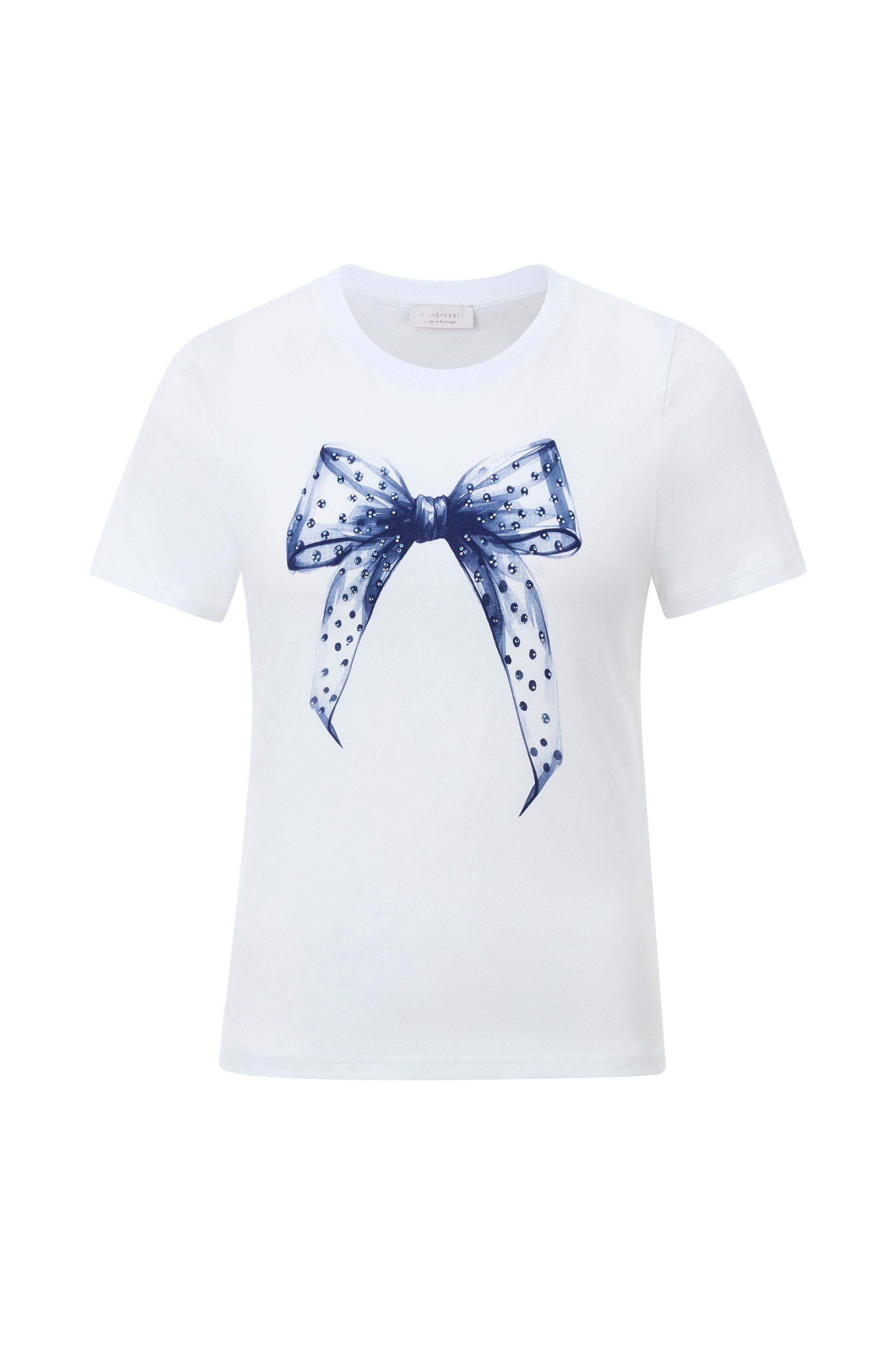 RICHROYAL Kurzarmshirt Mit Rundhalsausschnitt günstig online kaufen