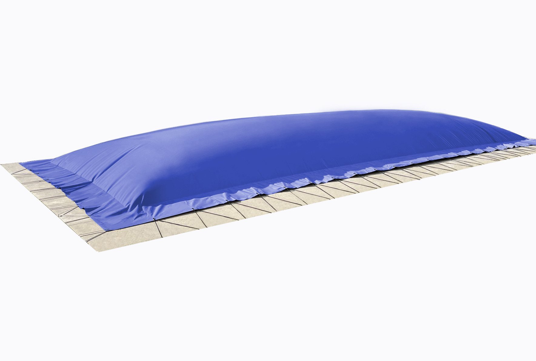AirDeluxe Pool-Abdeckplane (Profi-Qualität) Rechteckige aufblasbare Poolpla günstig online kaufen