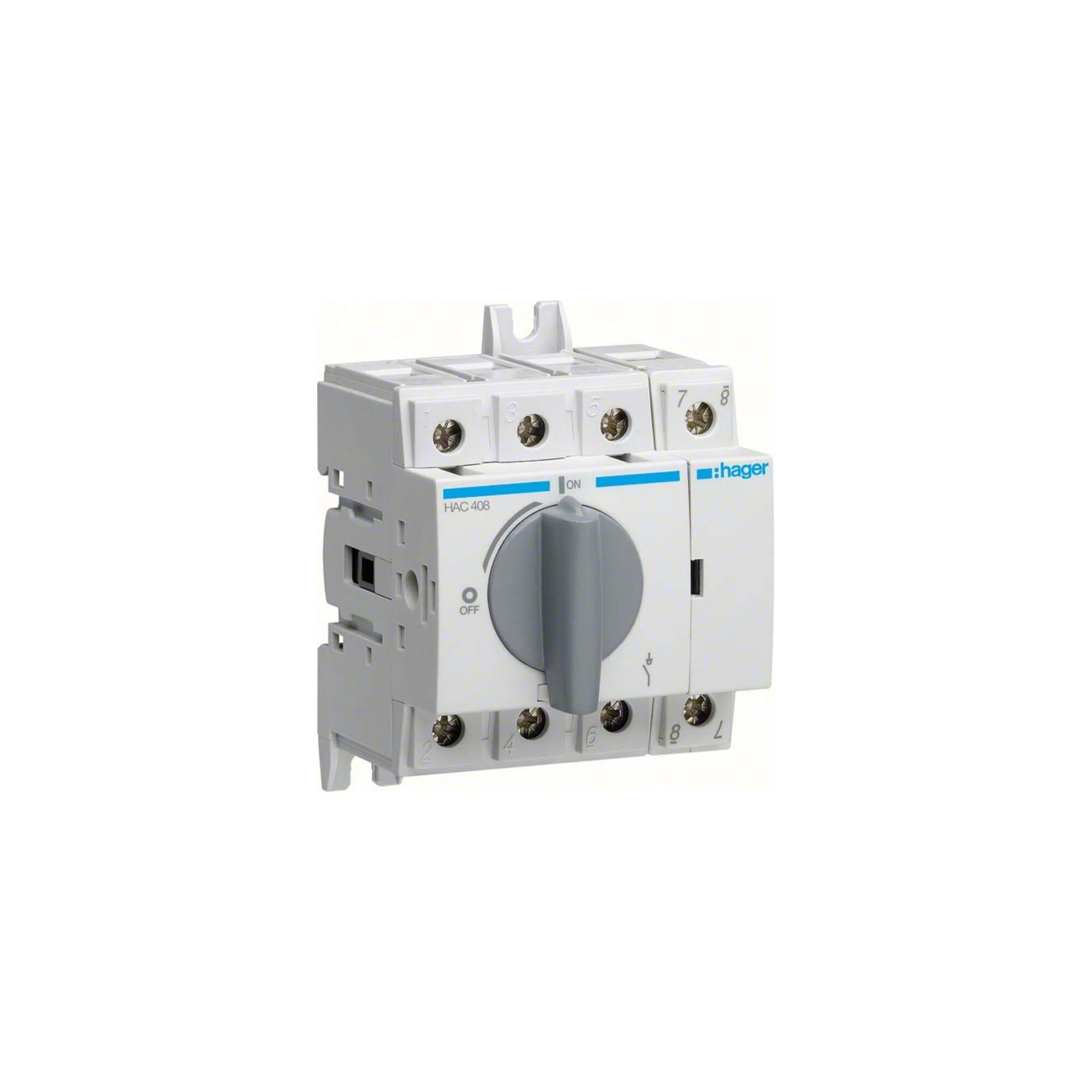 Hager Schalter Hager Lasttrennschalter 3P 80A HAC308