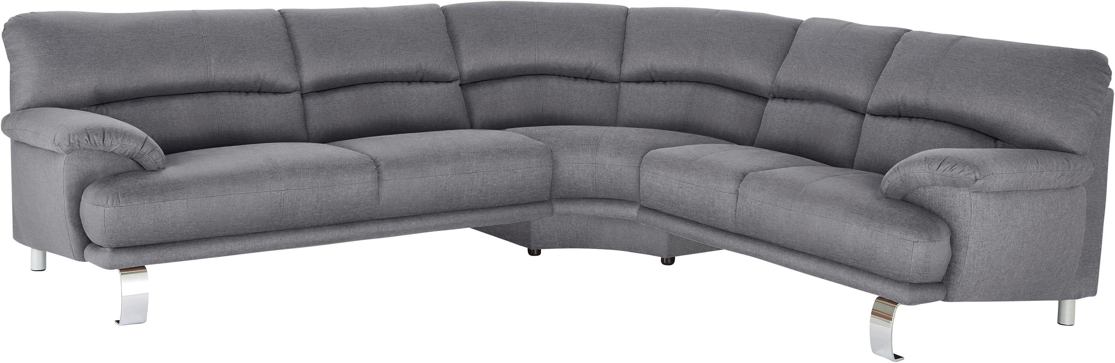 TRENDMANUFAKTUR Ecksofa "Cecilia II, in italienischen Design, bequem, hoher günstig online kaufen
