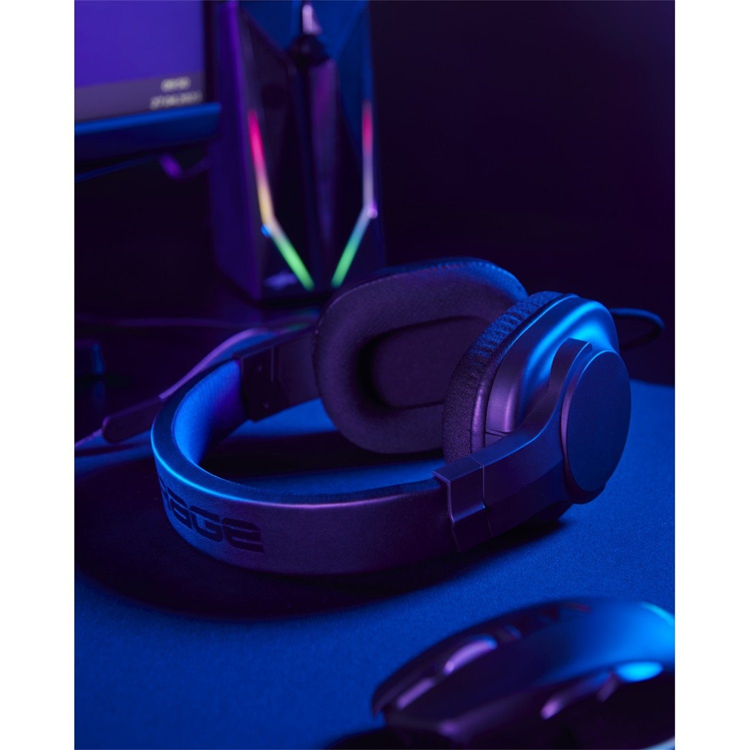 uRage SoundZ 200 V2, Schwarz Gaming-Headset (Lautstärkeregler)