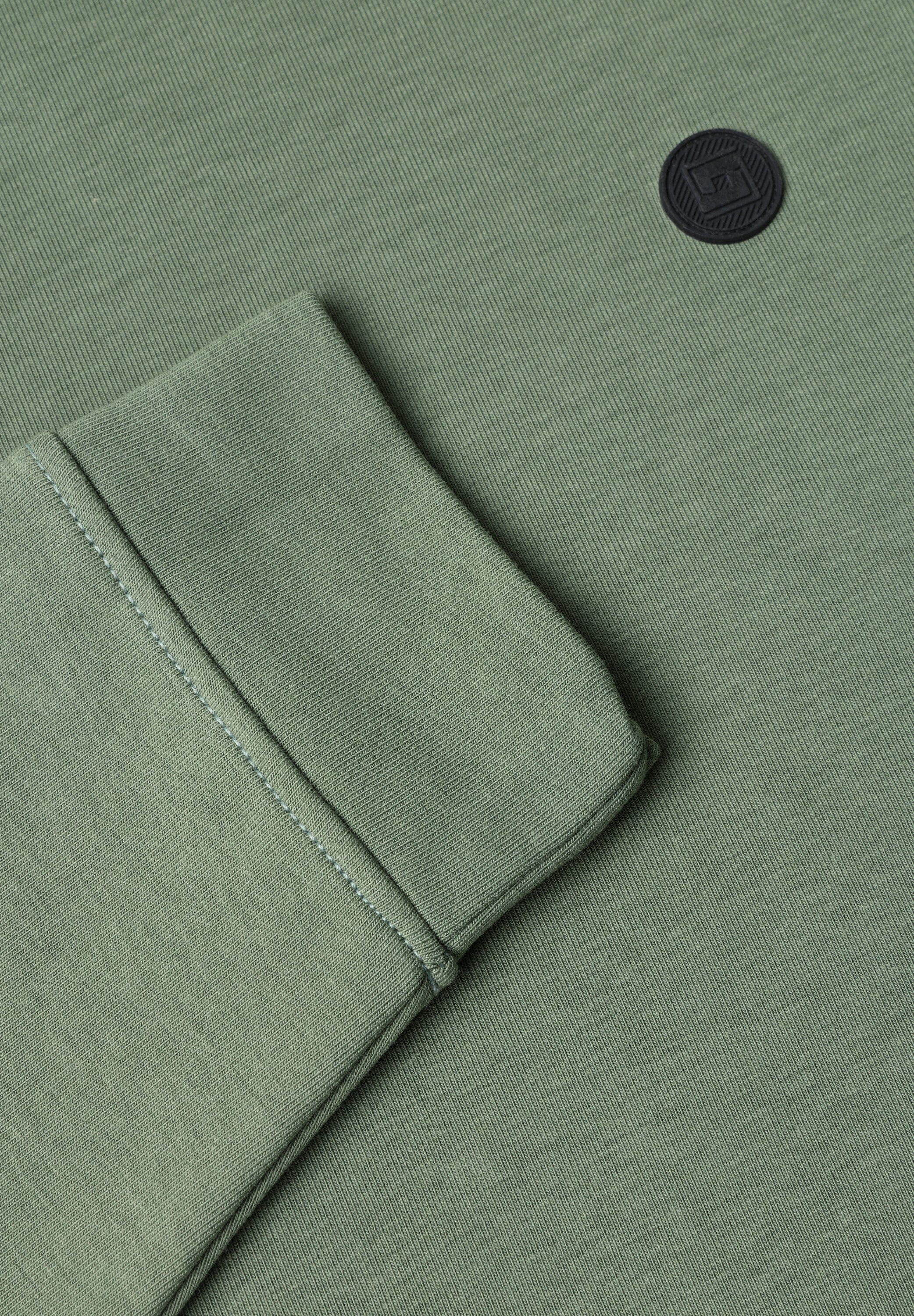 STREET ONE MEN Sweatshirt in Unifarbe – Bild 5 von 5