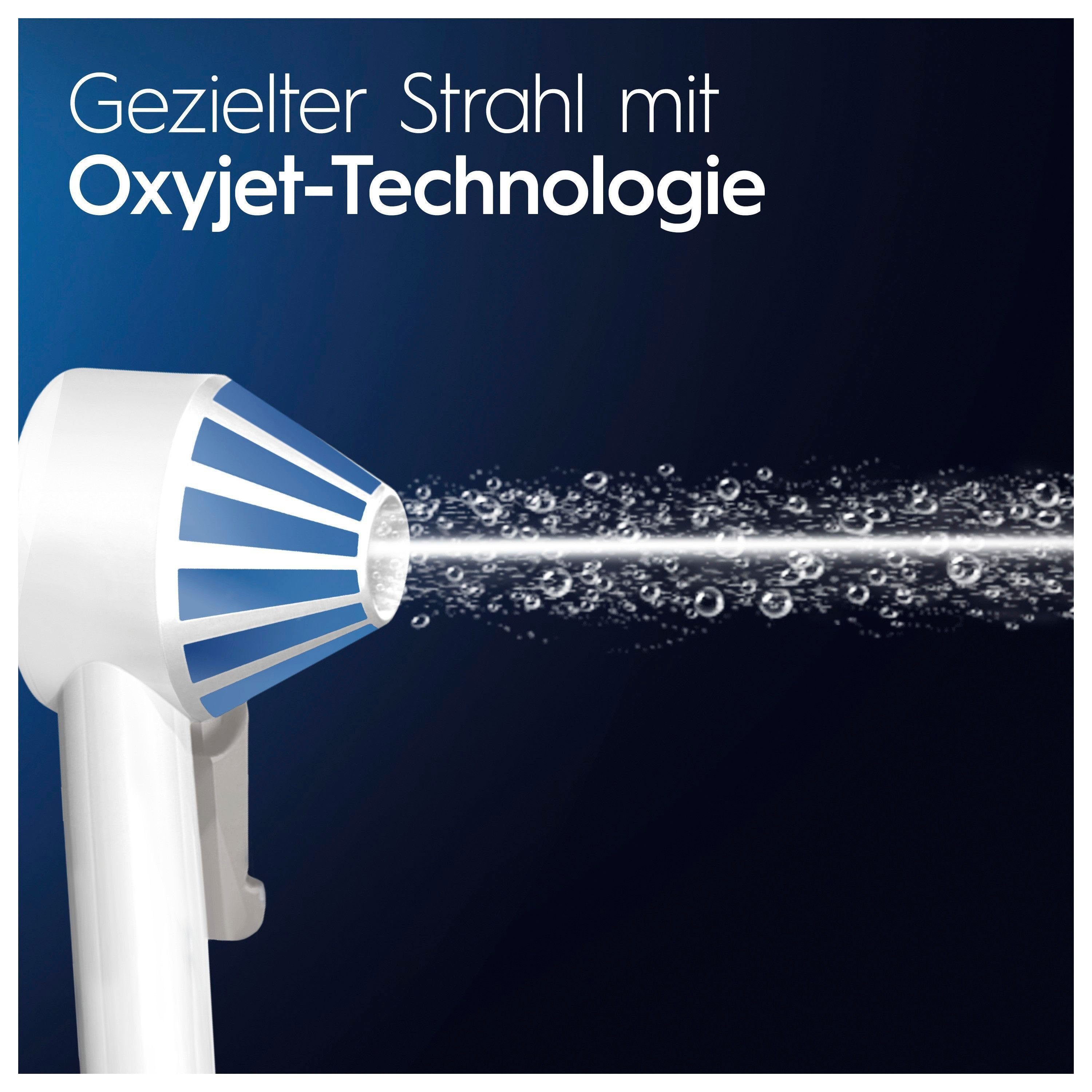 Oral-B Munddusche AquaCare 6, Aufsätze: 3 St., Kabellose mit Oxyjet-Technologie – Bild 4 von 5