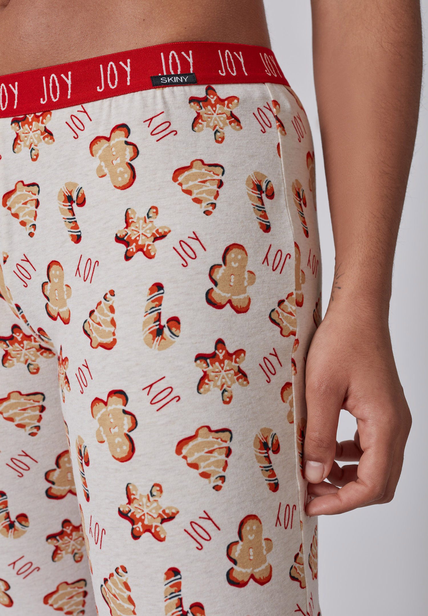 Skiny Pyjamahose Damen Schlafanzughose (1-tlg) Modisches Design