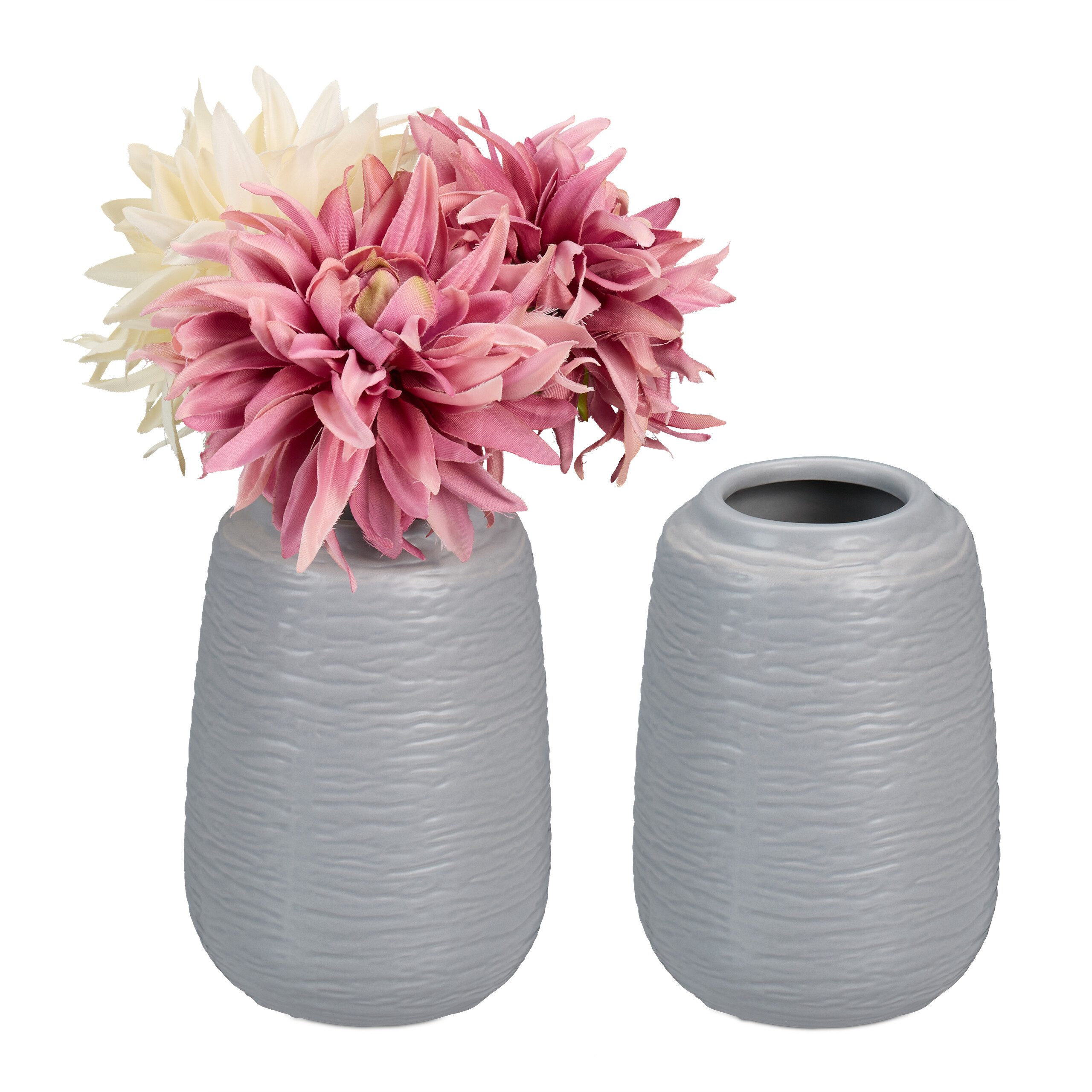 relaxdays Tischvase Vasen Set aus Keramik günstig online kaufen