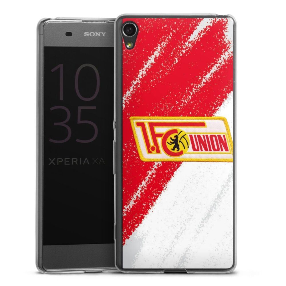 DeinDesign Handyhülle Offizielles Lizenzprodukt 1. FC Union Berlin Logo, Sony Xperia XA Slim Case Silikon Hülle Ultra Dünn Schutzhülle