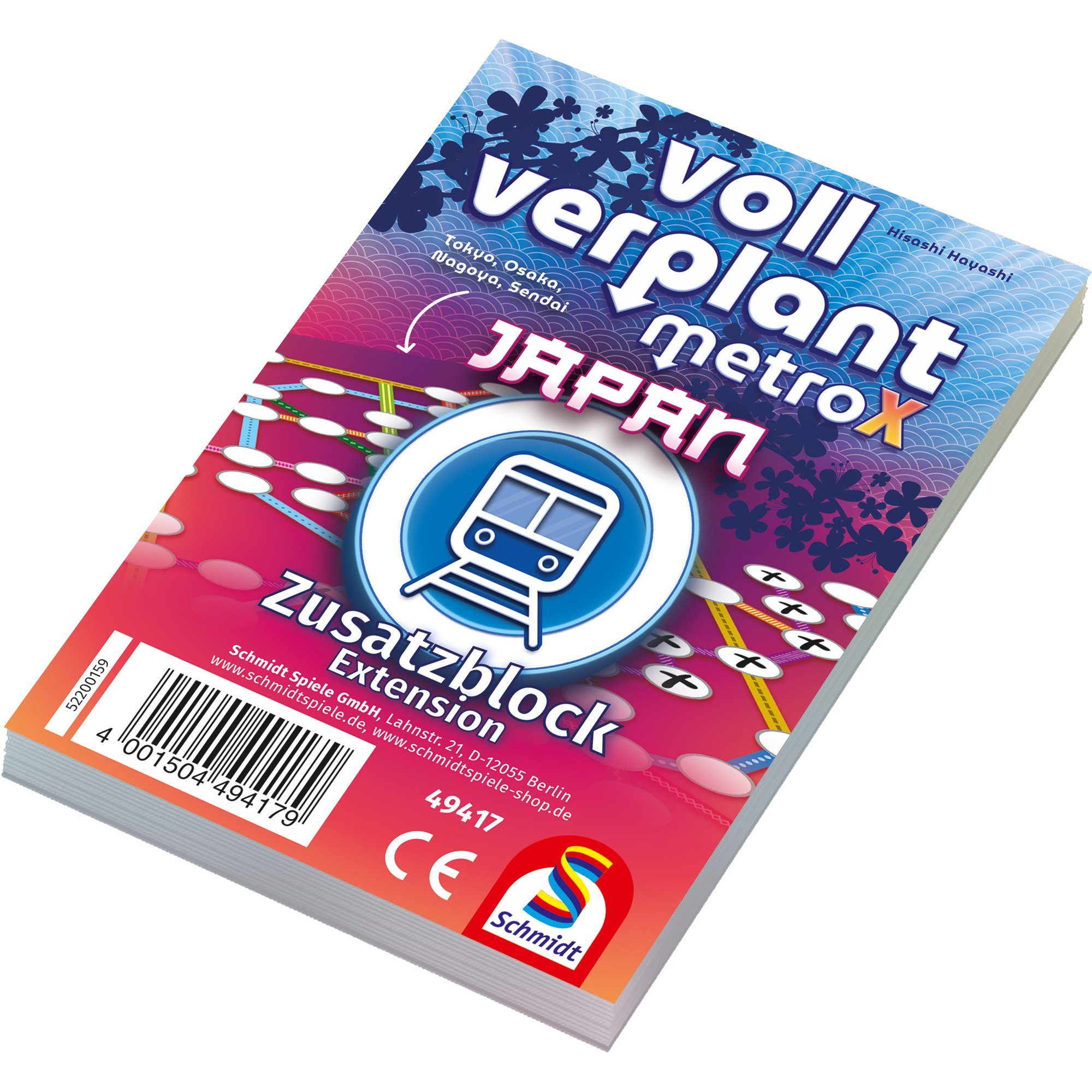 Schmidt Spiele Spiel Schmidt Spiele Voll verplant - Zusatzblock Japan