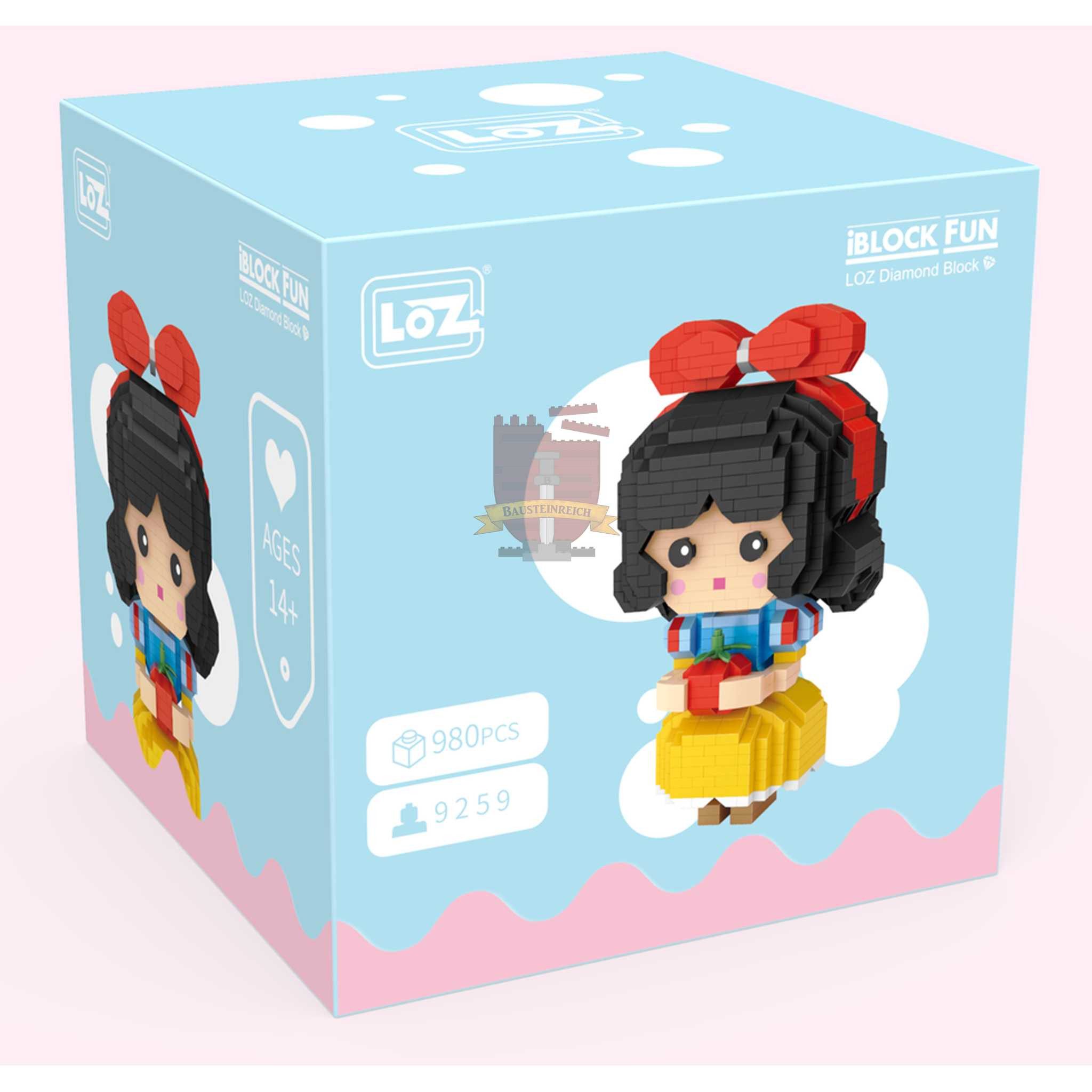 Loz 9259 - Schneewittchen (LOZ) Klemmbausteine Spielbausteine