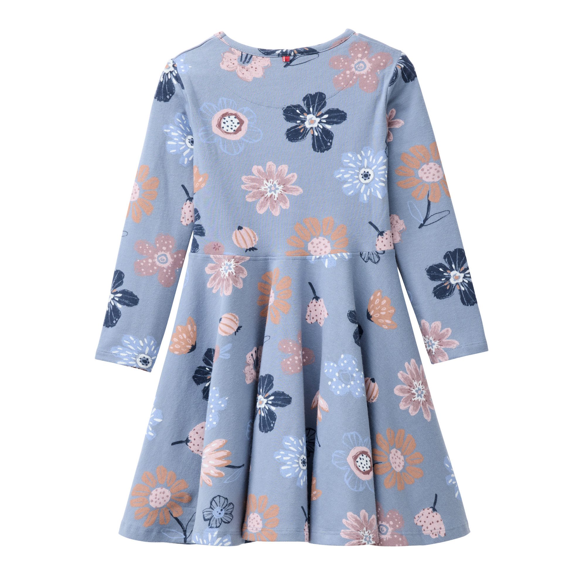 People Wear Organic Skaterkleid, Langarmkleid mit Motiv, aus Bio-Baumwolle