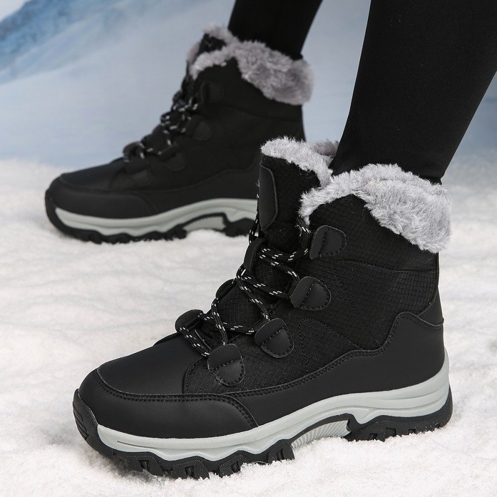 HUSK'SWARE Schneeschuhe Top Winterstiefel mit Fleecefutter (Rutschfeste Soh günstig online kaufen