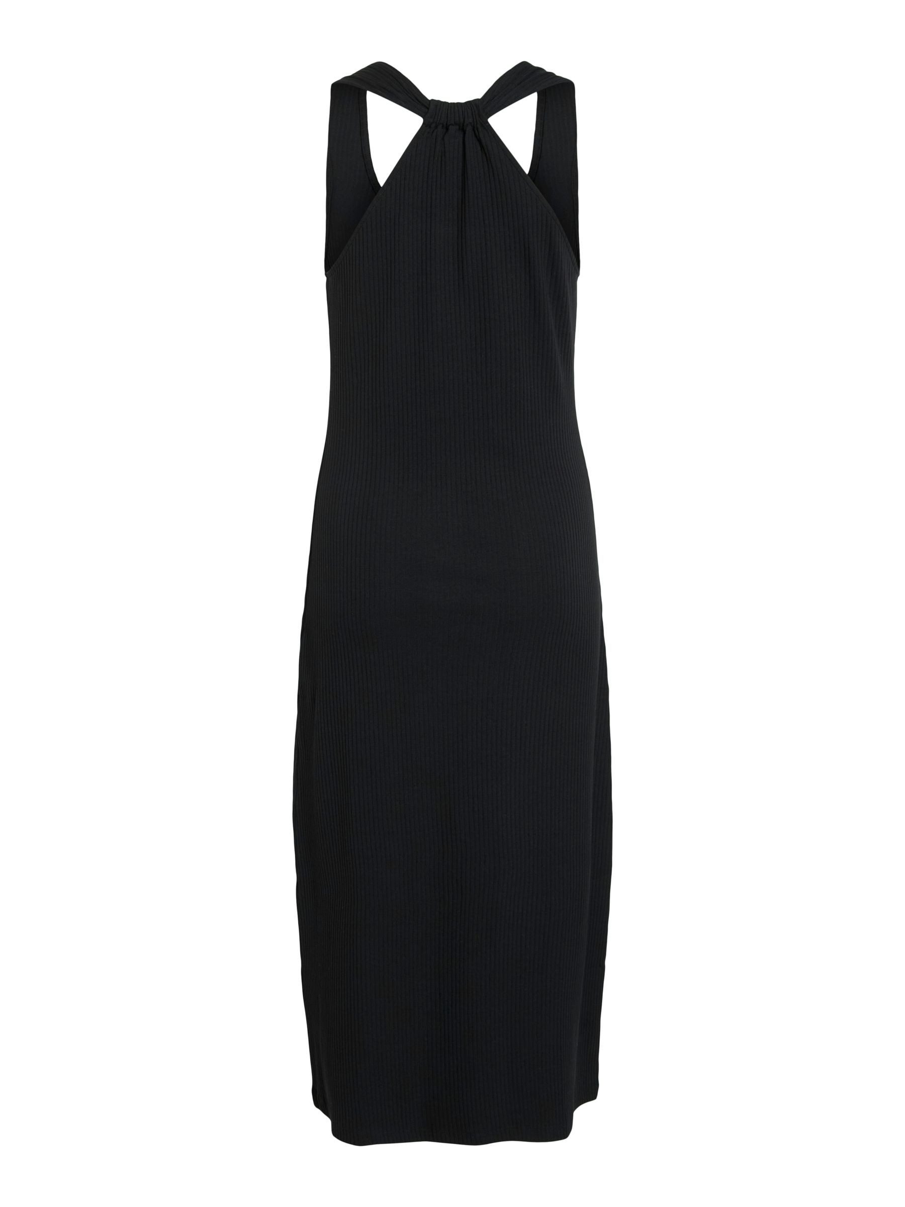 Vila Shirtkleid Leger Geripptes Tanktop Midi günstig online kaufen