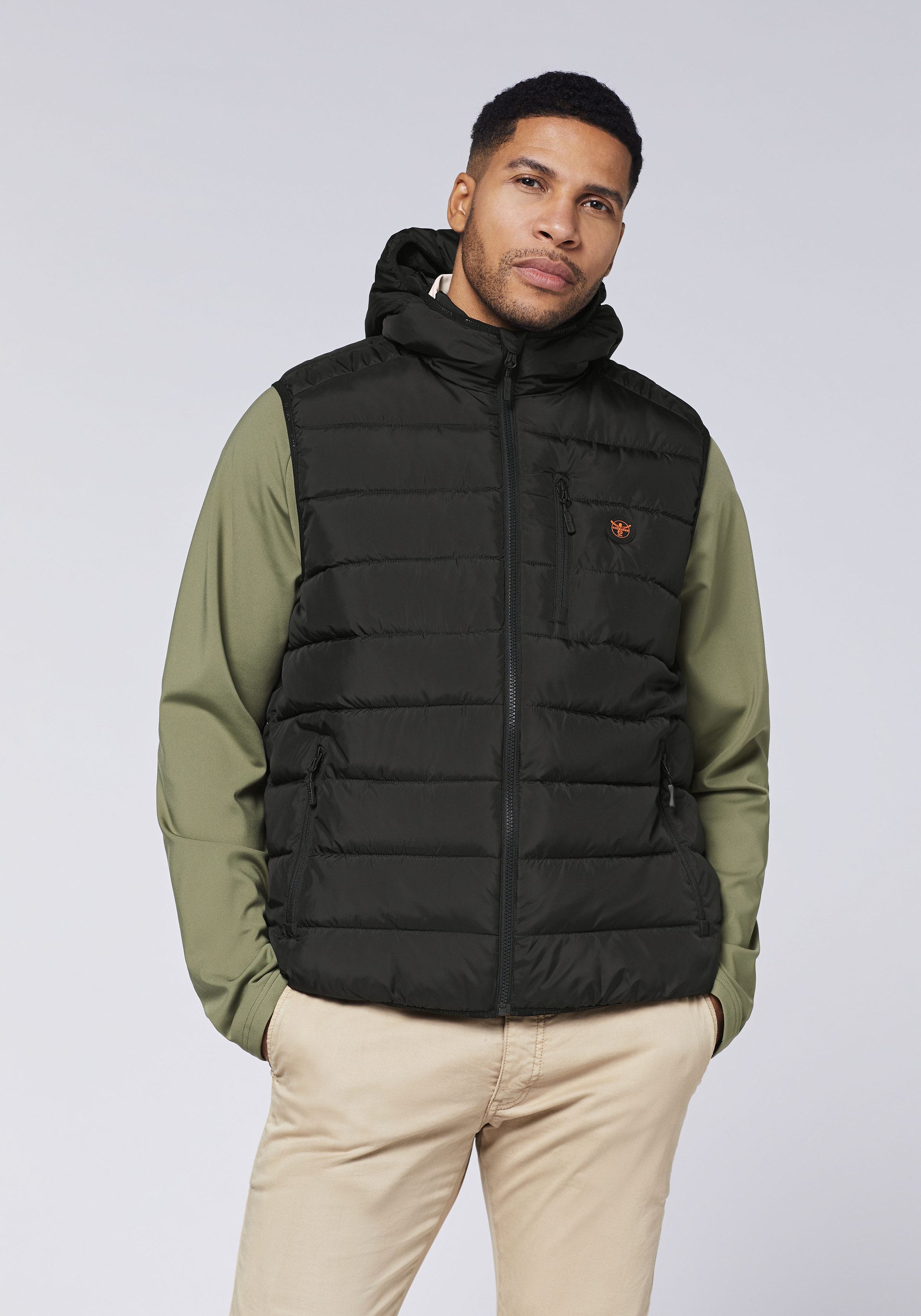 Steppweste Weste im gesteppten Puffer-Design 1
