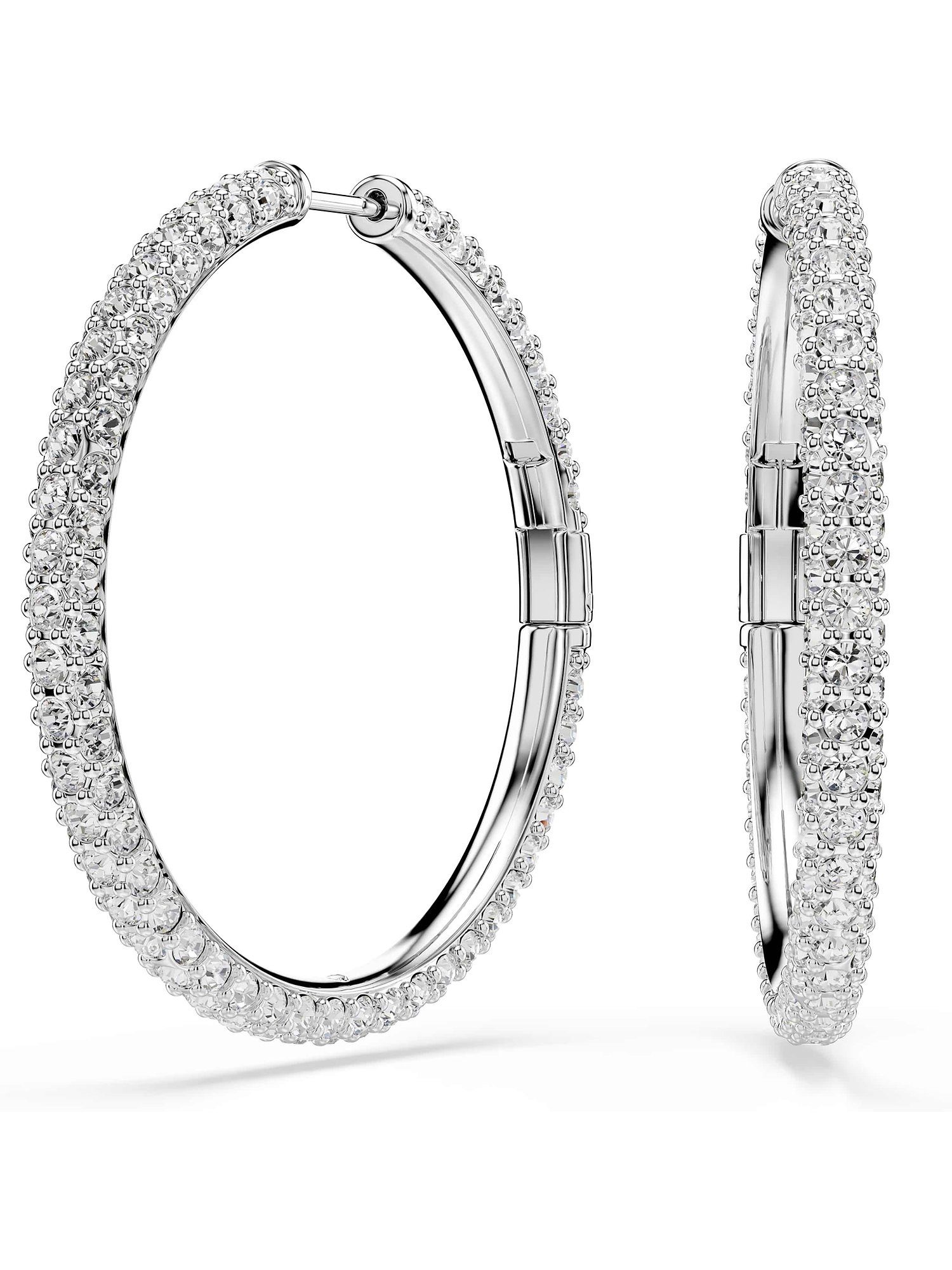 Swarovski Paar Creolen Swarovski Damen-Creolen Metall Swarovski-Kristall (Paar), Dextera