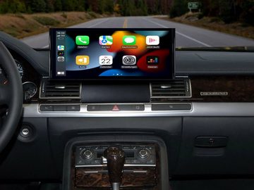 TAFFIO Für Audi A8 D3 4E 12,3" Touchscren Android GPS CarPlay AndroidAuto Einbau-Navigationsgerät