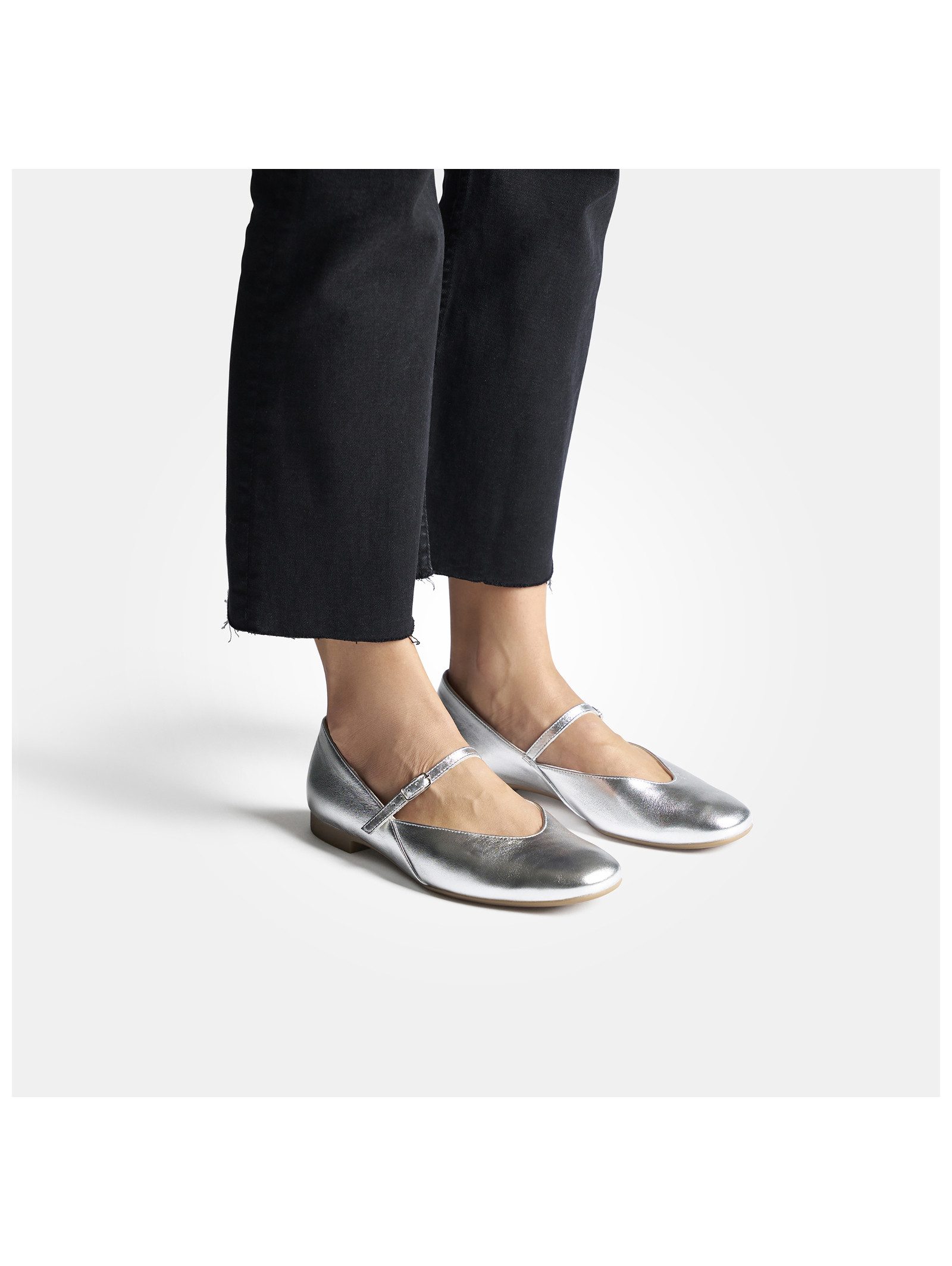 Paul Green Paul Green Ballerinas Leder Riemchenballerina günstig online kaufen