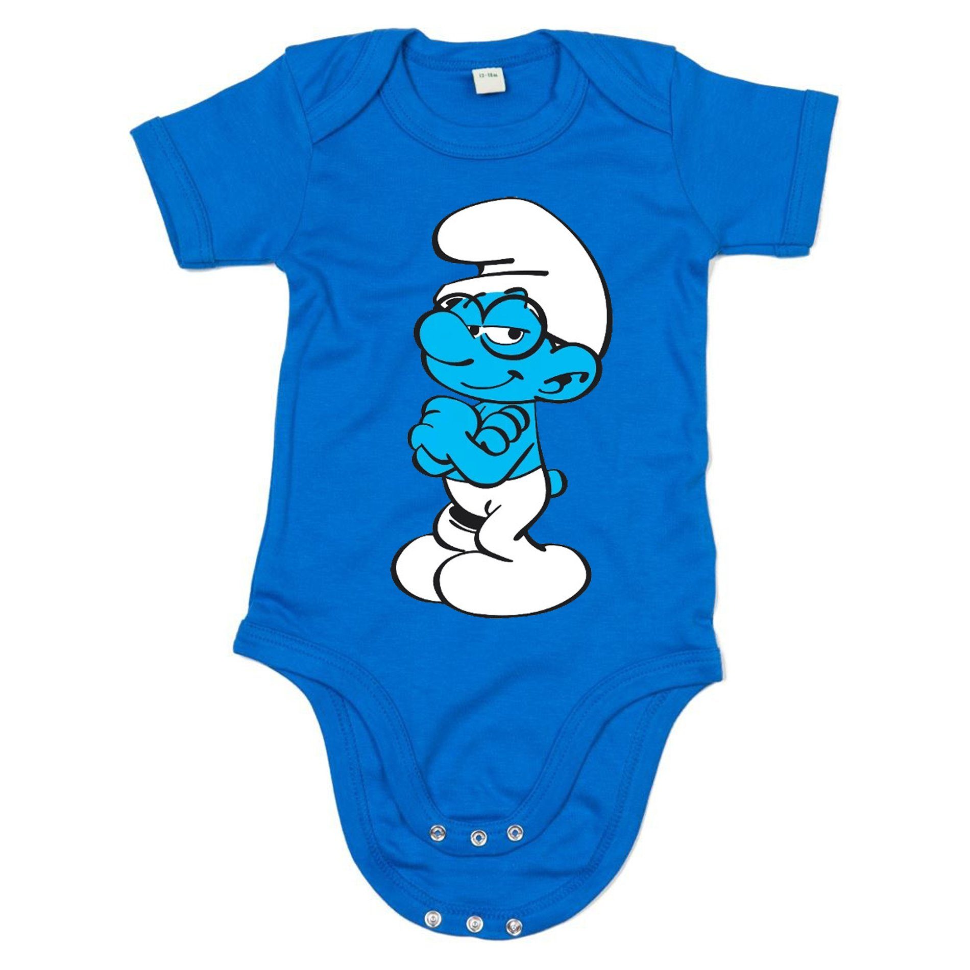 Strampler Kinder Baby Schlaubi Schlumpf Schlümpfe Schlumpfine